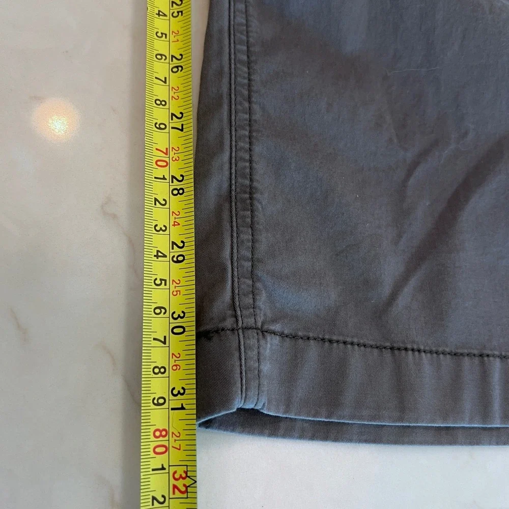 Hollister Mens‎ Low Rise Super Baggy Cargo Pants Size 36x31 Gray Cotton Blend